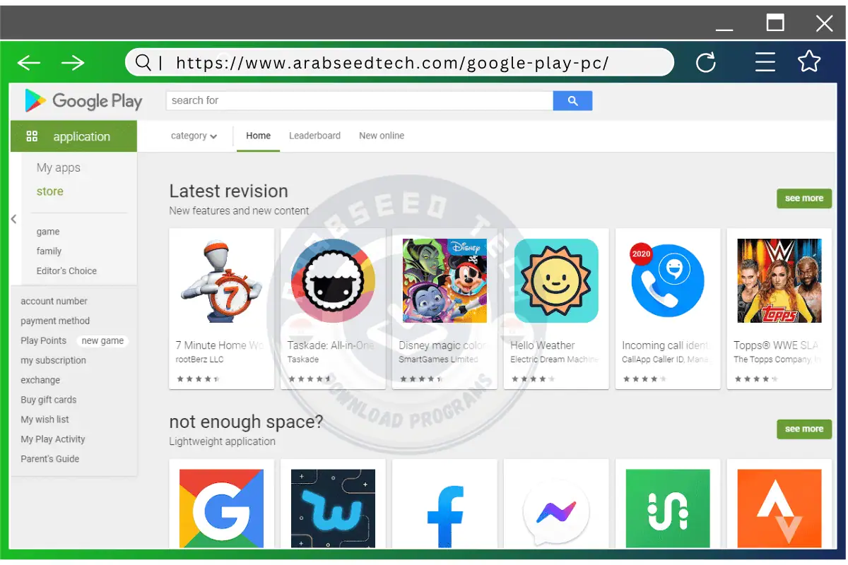 Google Play for PC